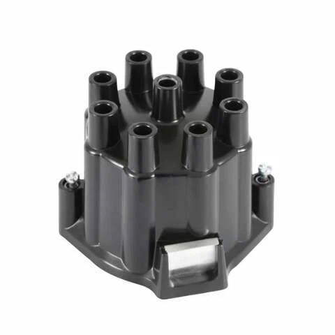 Distributor Cap & Rotor Kit - Socket Style - Black - 8124ACC